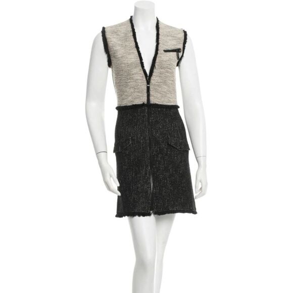 Rachel Zoe Sleeveless Bouclé Dress - Picture 1 of 3